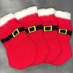 Christmas socks for dog size S